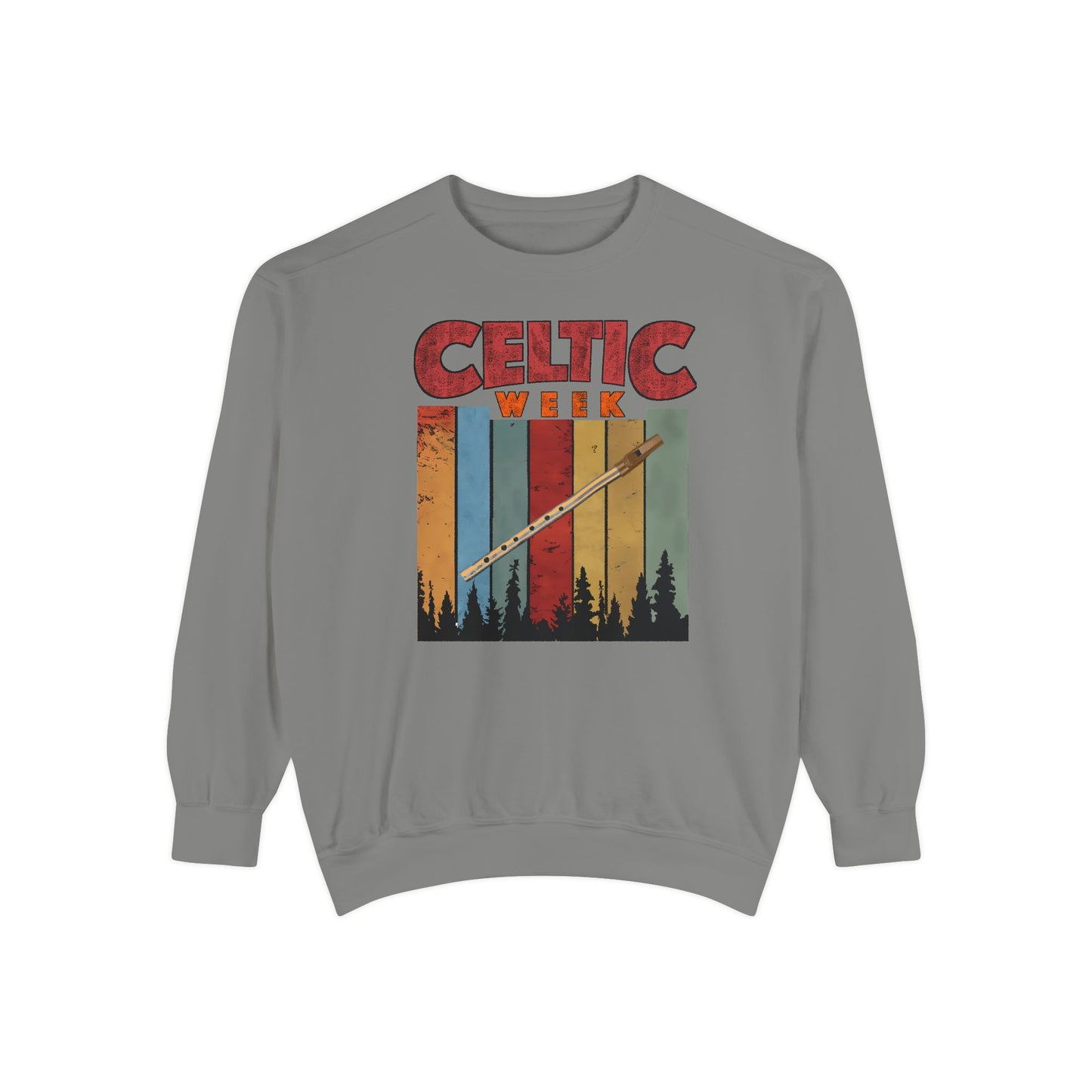 Celtic Week - Unisex Garment-Dyed Sweatshirt