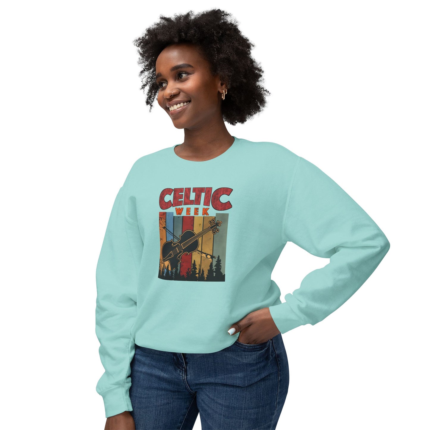 Unisex Lightweight Crewneck Sweatshirt