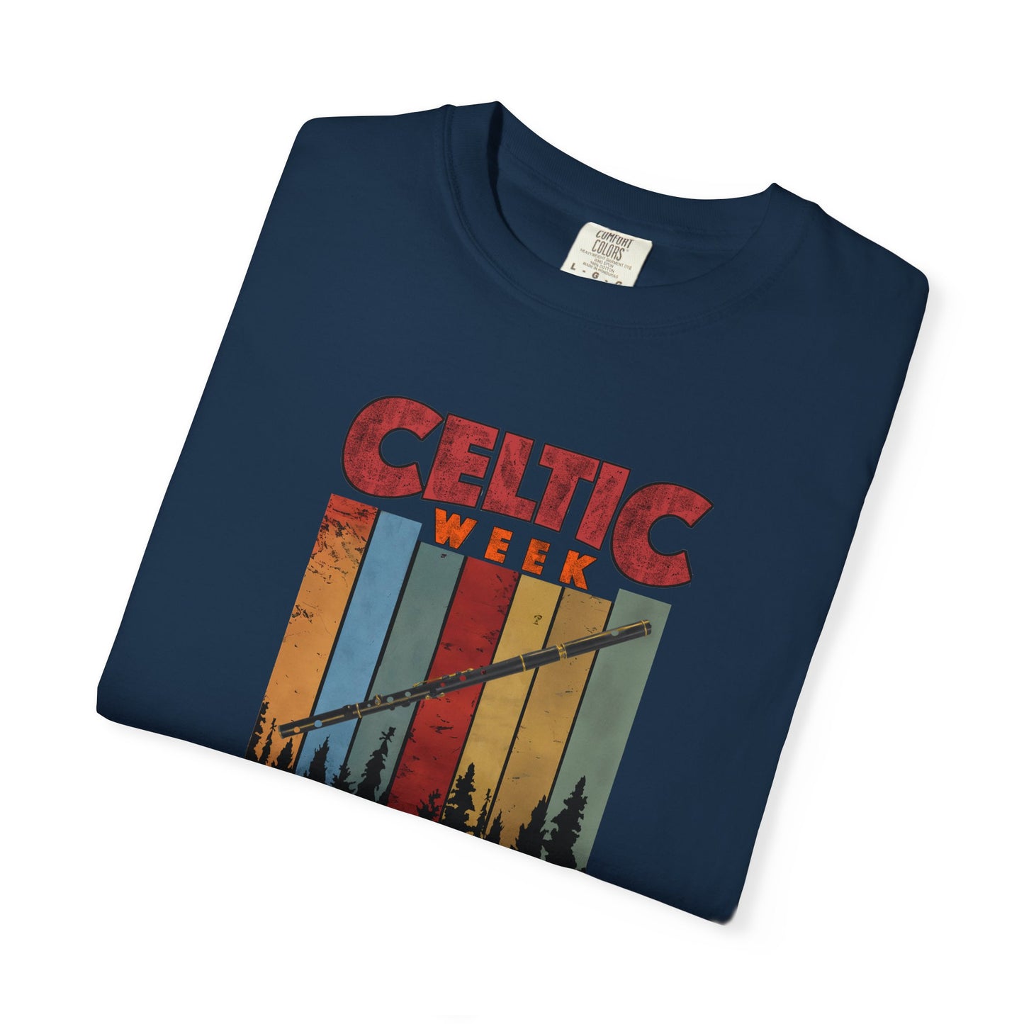 Celtic Week Unisex T-shirt w/ Flute
