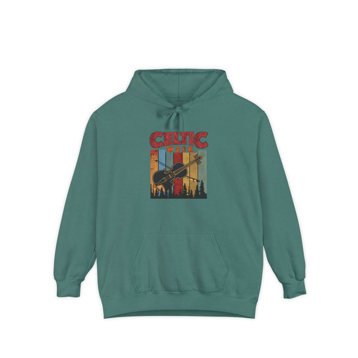 Celtic Week - Unisex Garment-Dyed Hoodie