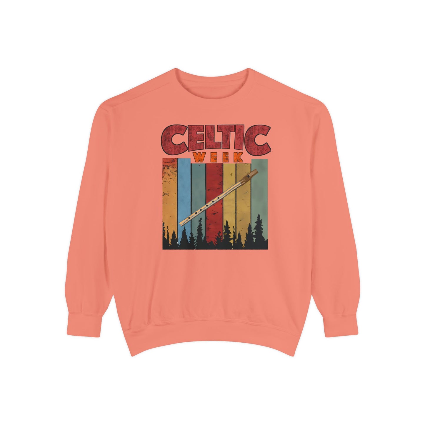 Celtic Week - Unisex Garment-Dyed Sweatshirt