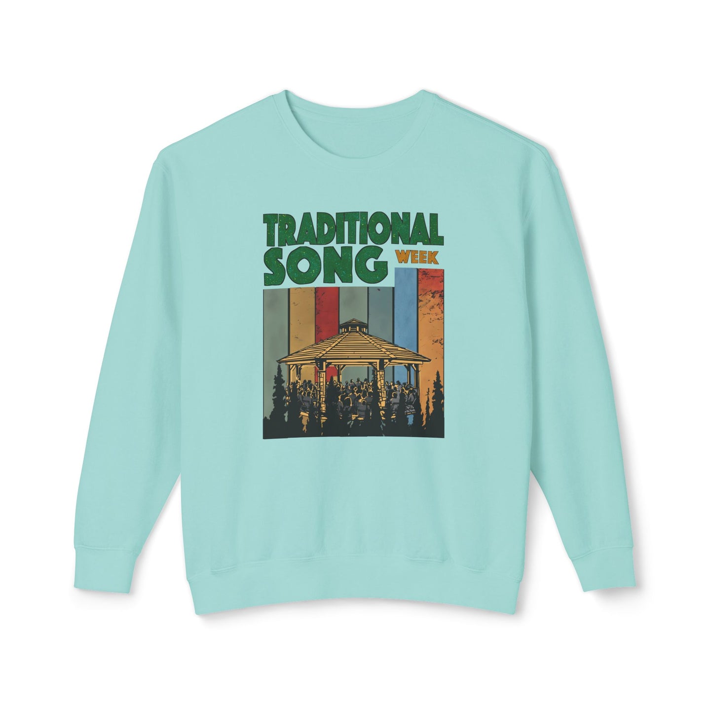 Traditional Song Week - Unisex Lightweight Crewneck Sweatshirt