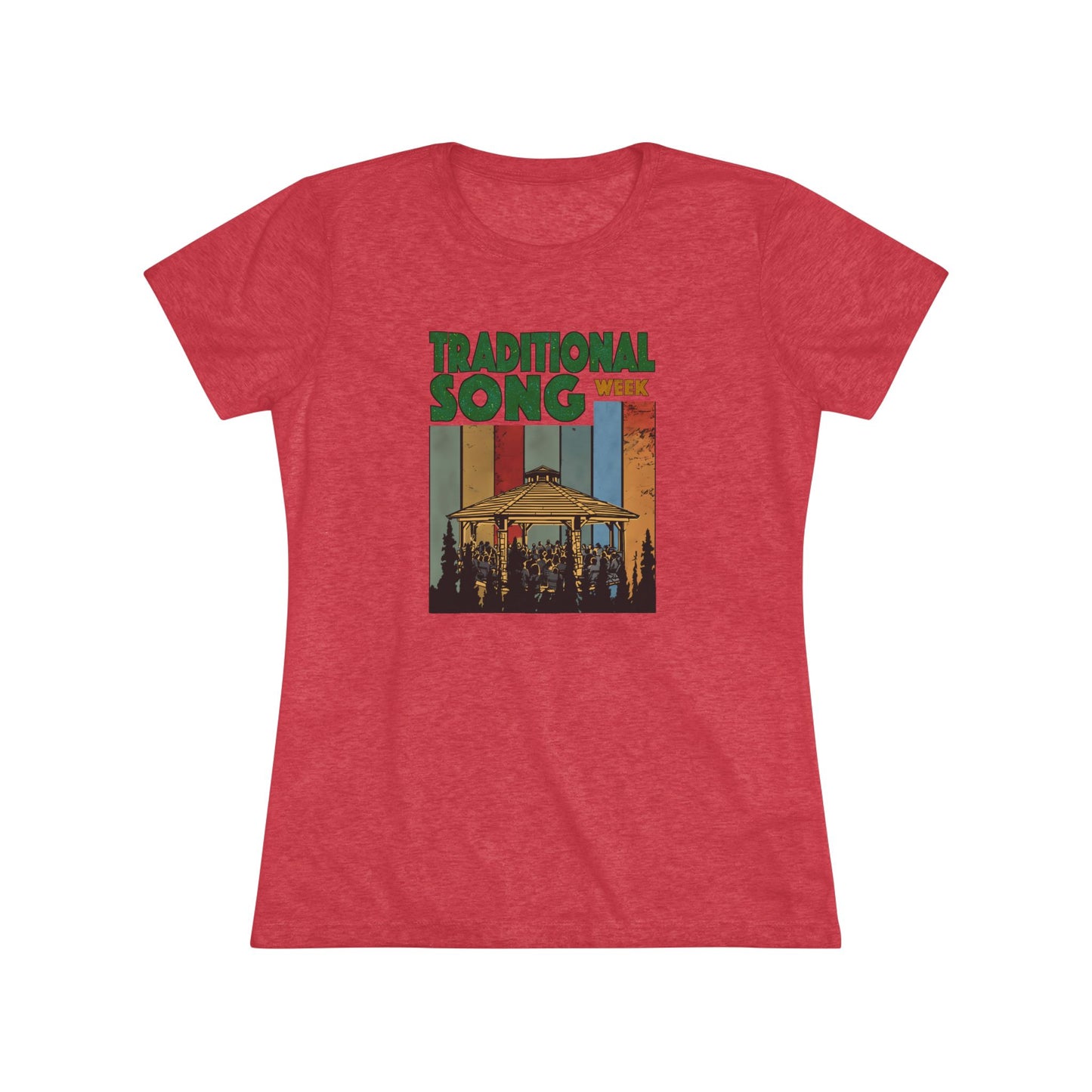 Traditional Song Week - Women's Triblend Tee