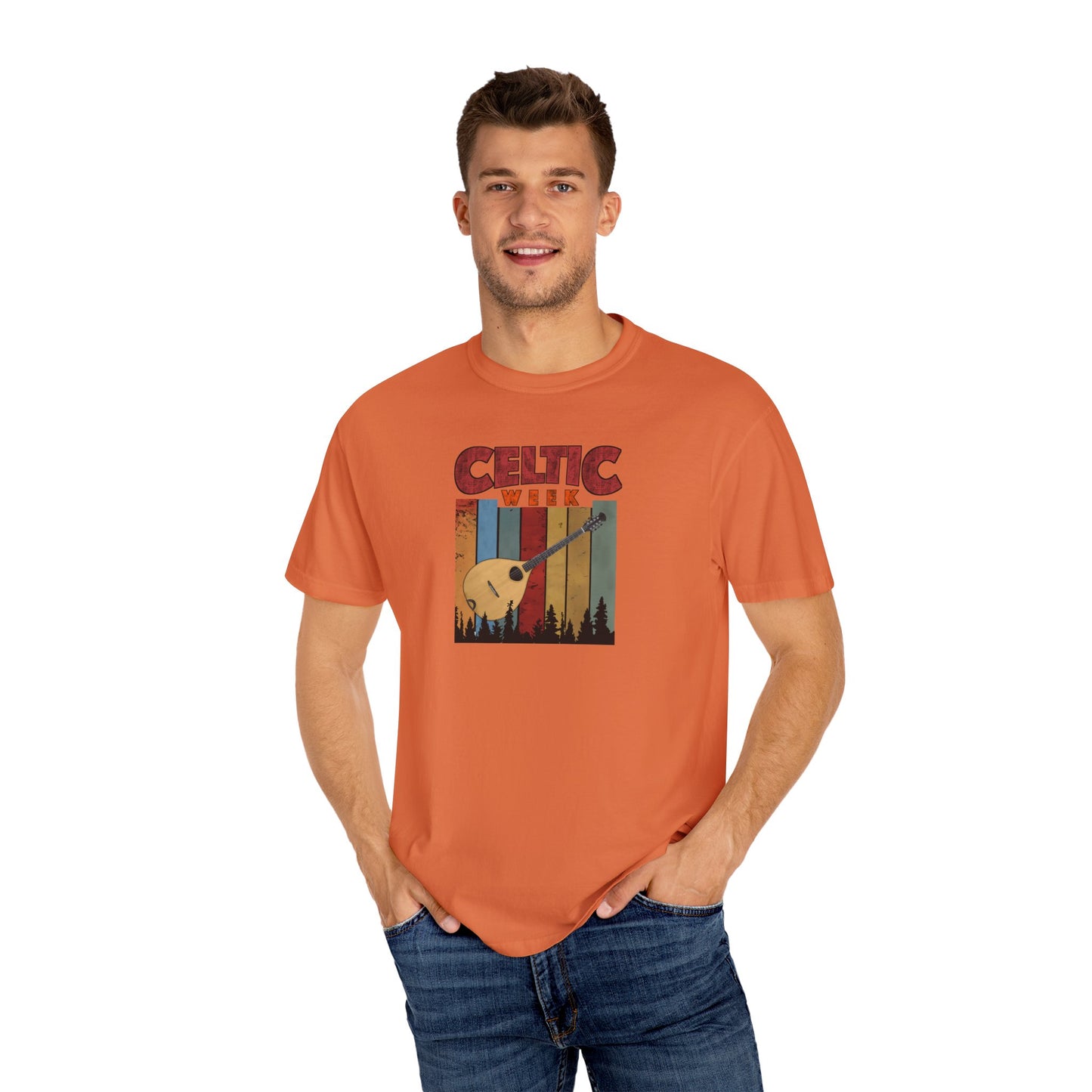 Celtic Week Unisex T-shirt w/ Bouzouki