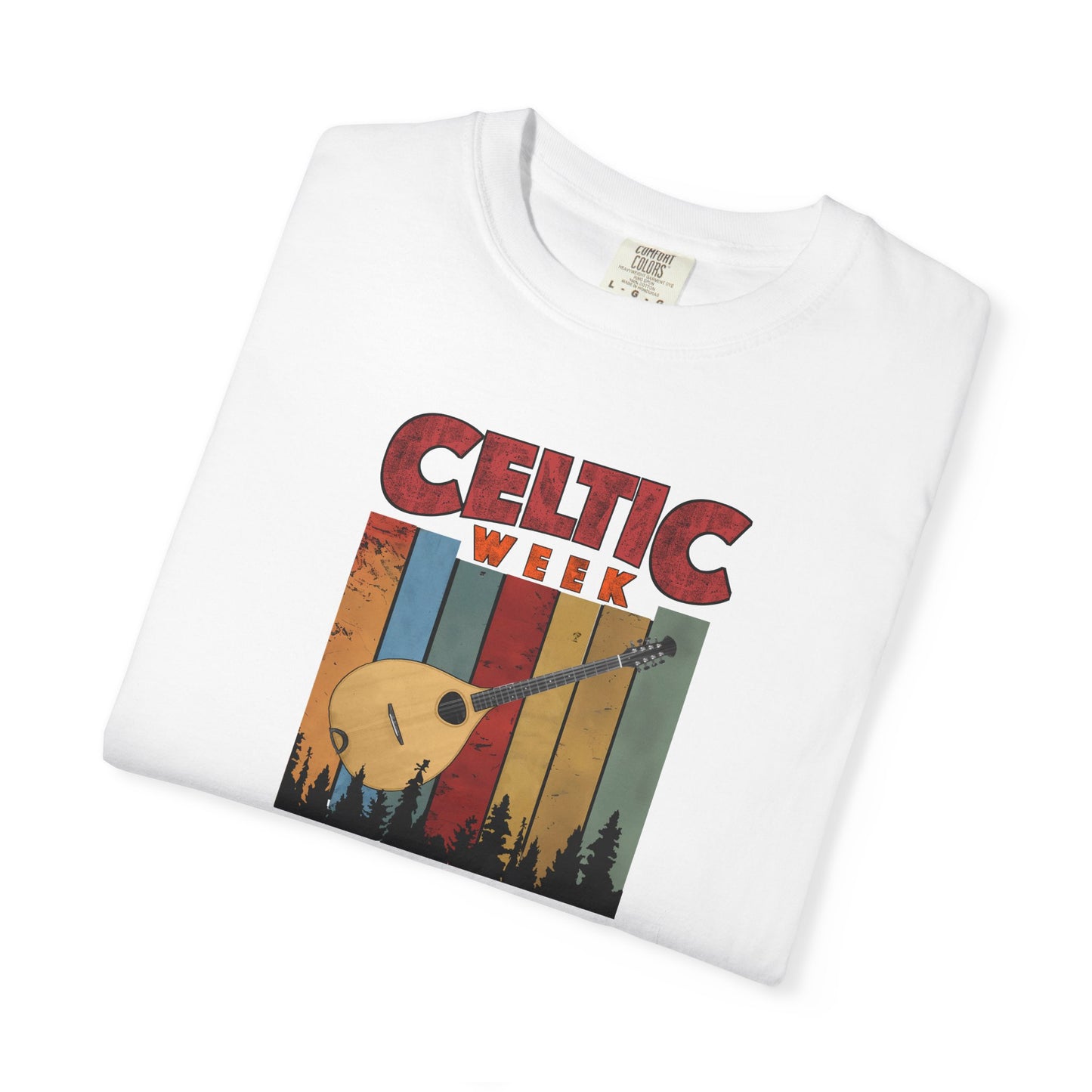 Celtic Week Unisex T-shirt w/ Bouzouki
