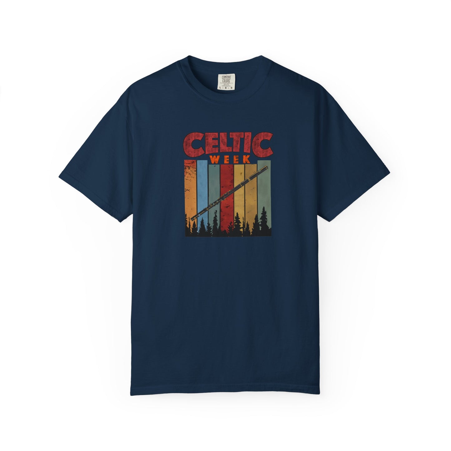 Celtic Week Unisex T-shirt w/ Flute