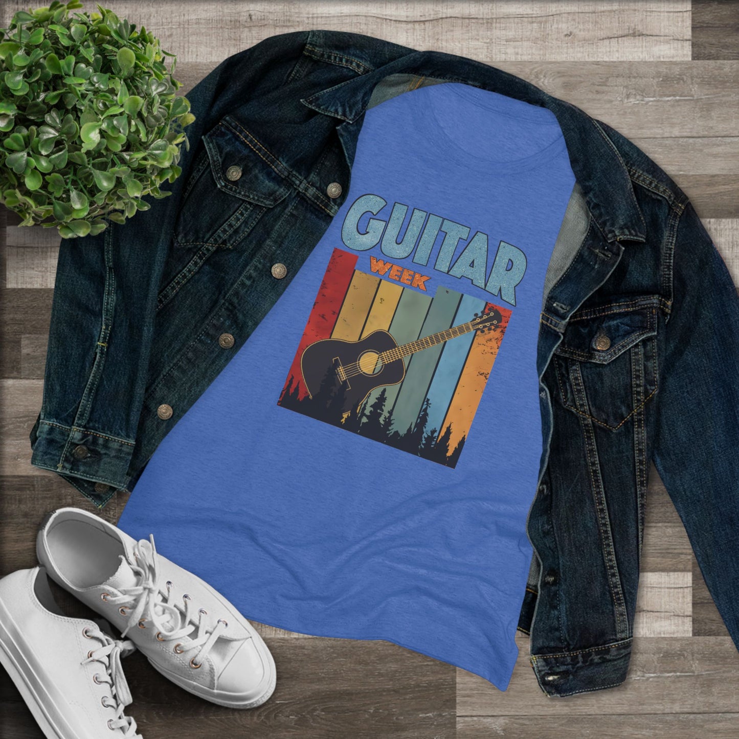 Guitar Week -  Women's Triblend Tee