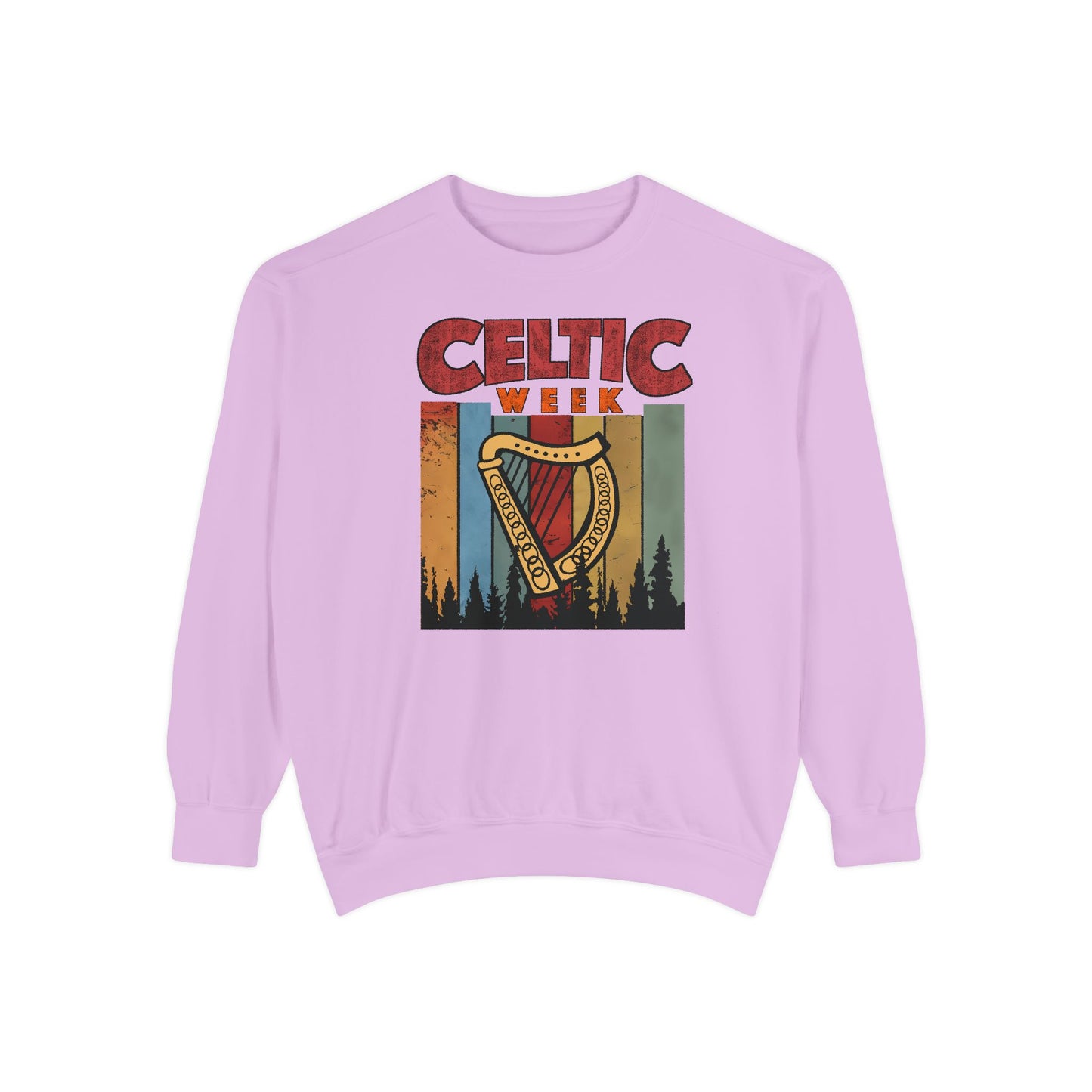 Celtic Week  - Unisex Garment-Dyed Sweatshirt