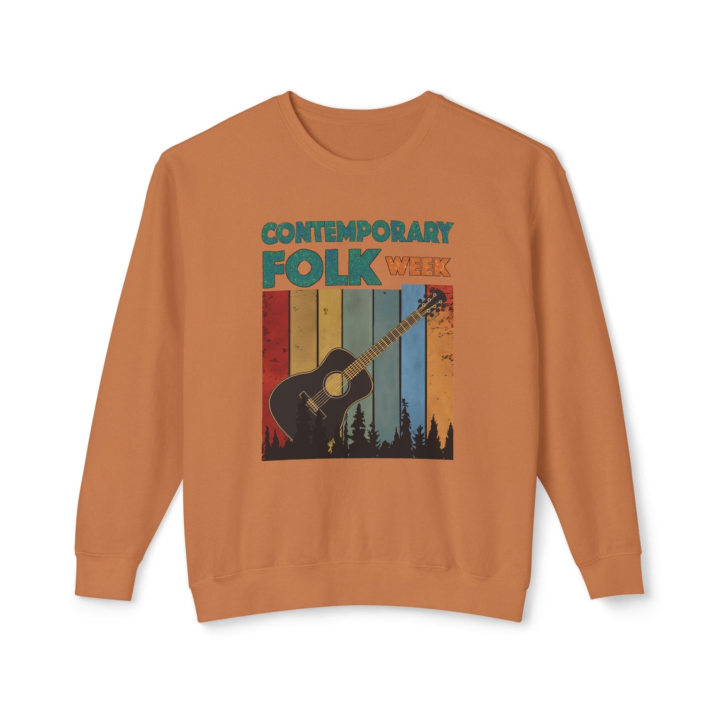 Contemporary Folk  Week -  Unisex Pullover Crewneck Sweatshirt