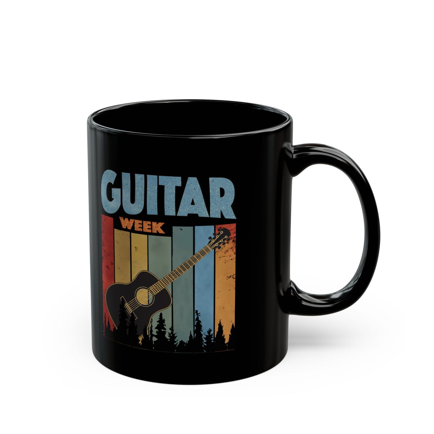 Guitar Week - Black Coffee Cup
