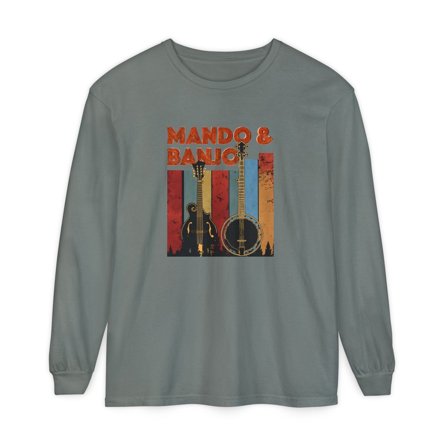 Mando & Banjo Week - Unisex Garment-dyed Long Sleeve T-Shirt