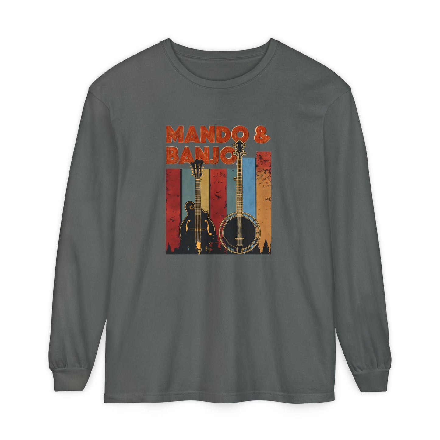 Mando & Banjo Week - Unisex Garment-dyed Long Sleeve T-Shirt
