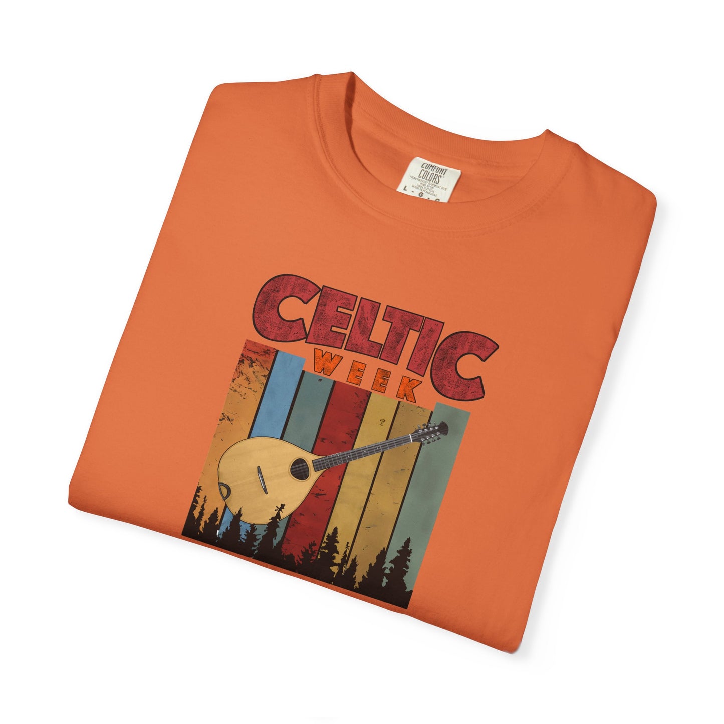 Celtic Week Unisex T-shirt w/ Bouzouki