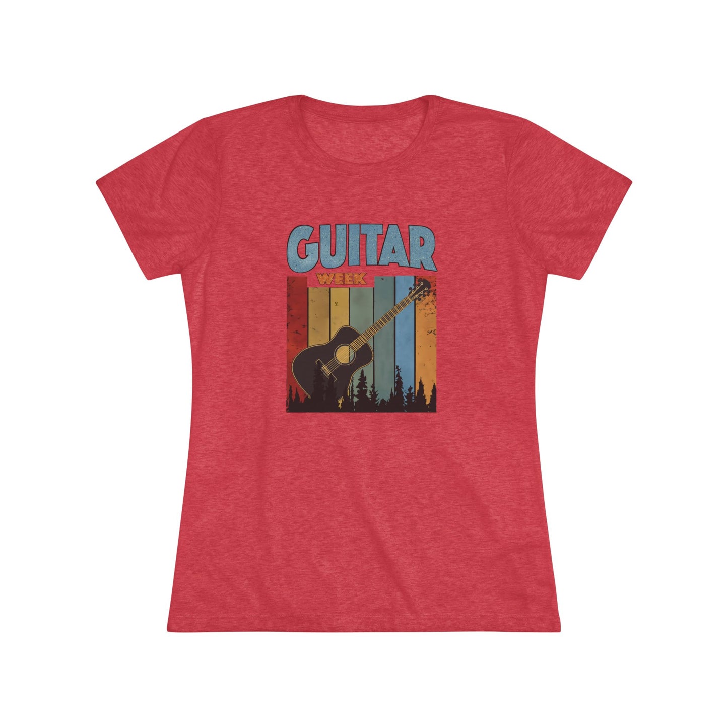 Guitar Week -  Women's Triblend Tee