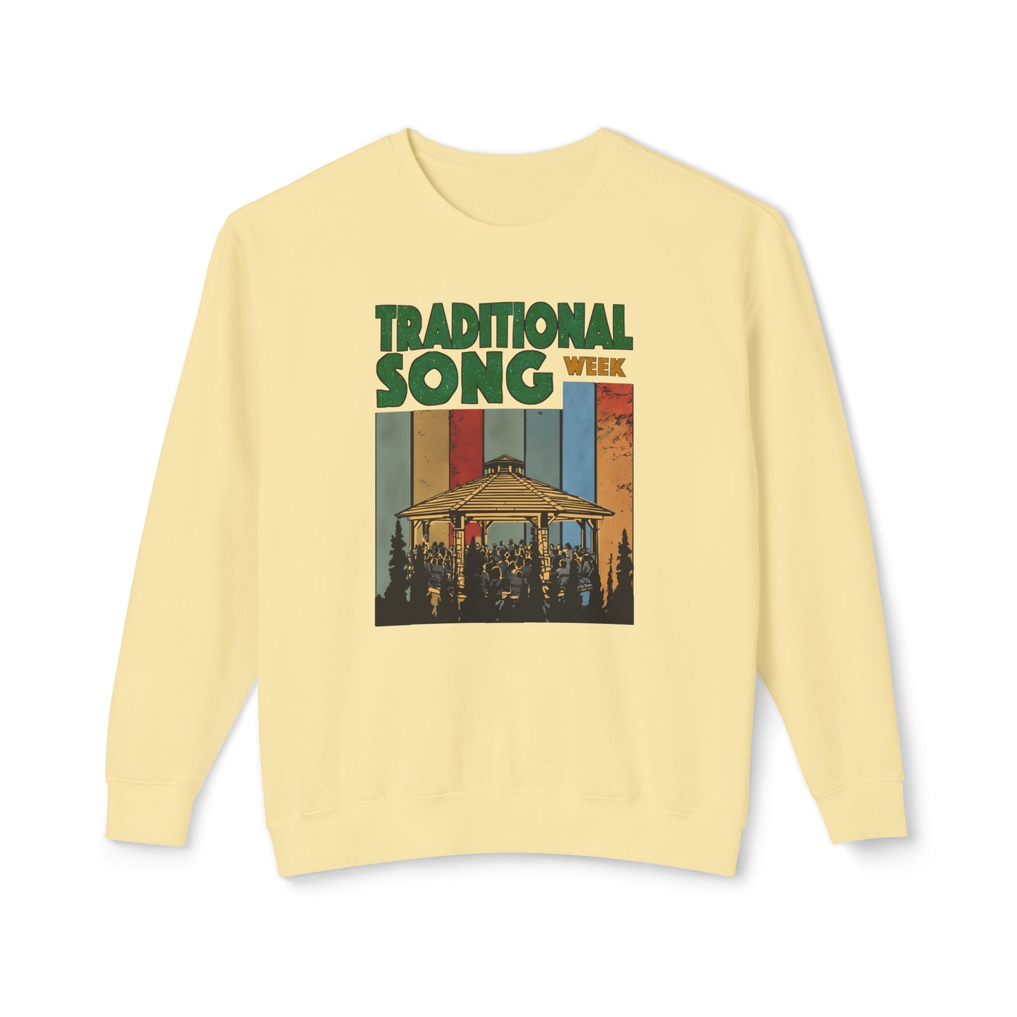 Traditional Song Week - Unisex Lightweight Crewneck Sweatshirt