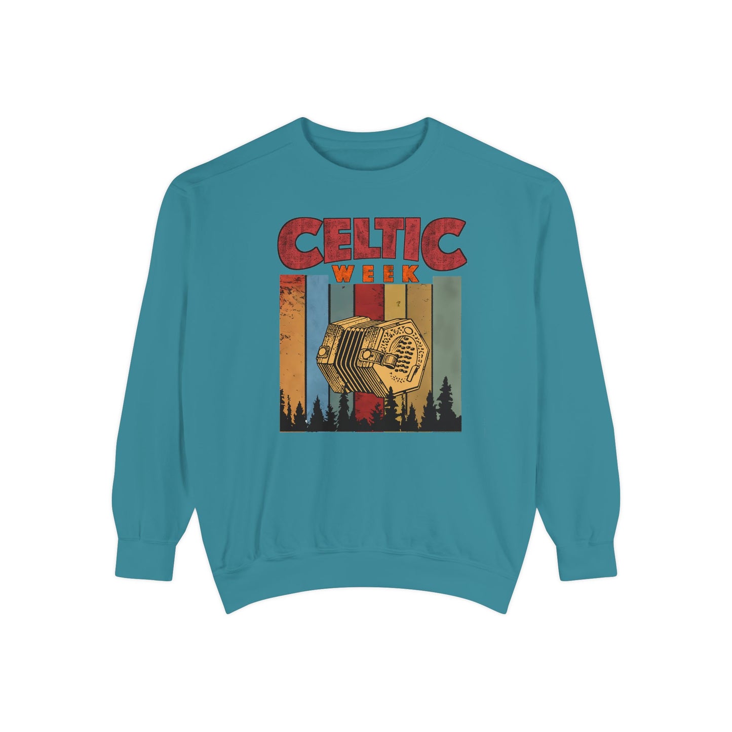 Celtic Week - Unisex Garment-Dyed Sweatshirt
