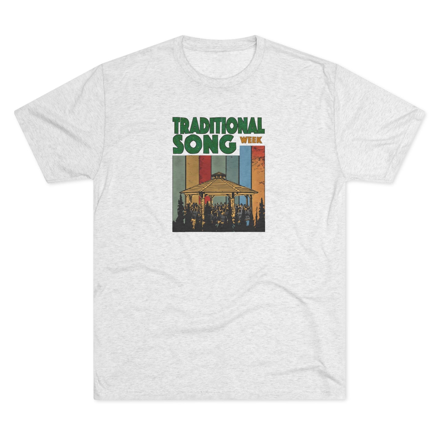 Traditional Song Week Unisex Tri-Blend Crew Tee