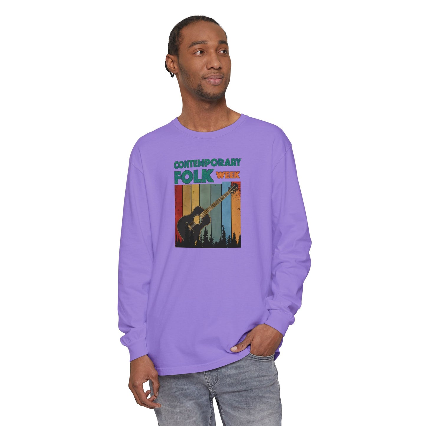 Contemporary Folk Week Long Sleeve Tee