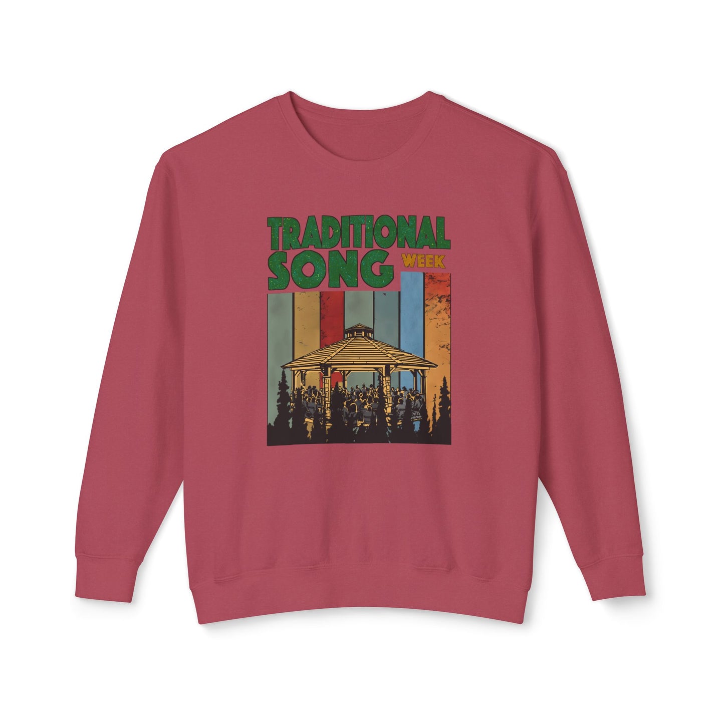 Traditional Song Week - Unisex Lightweight Crewneck Sweatshirt