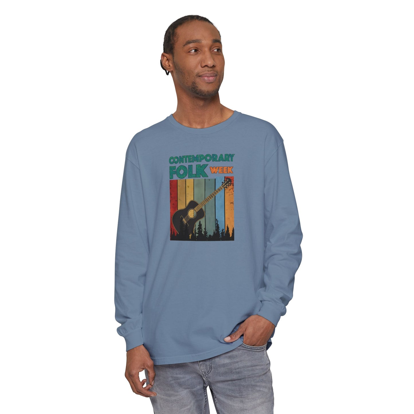 Contemporary Folk Week Long Sleeve Tee