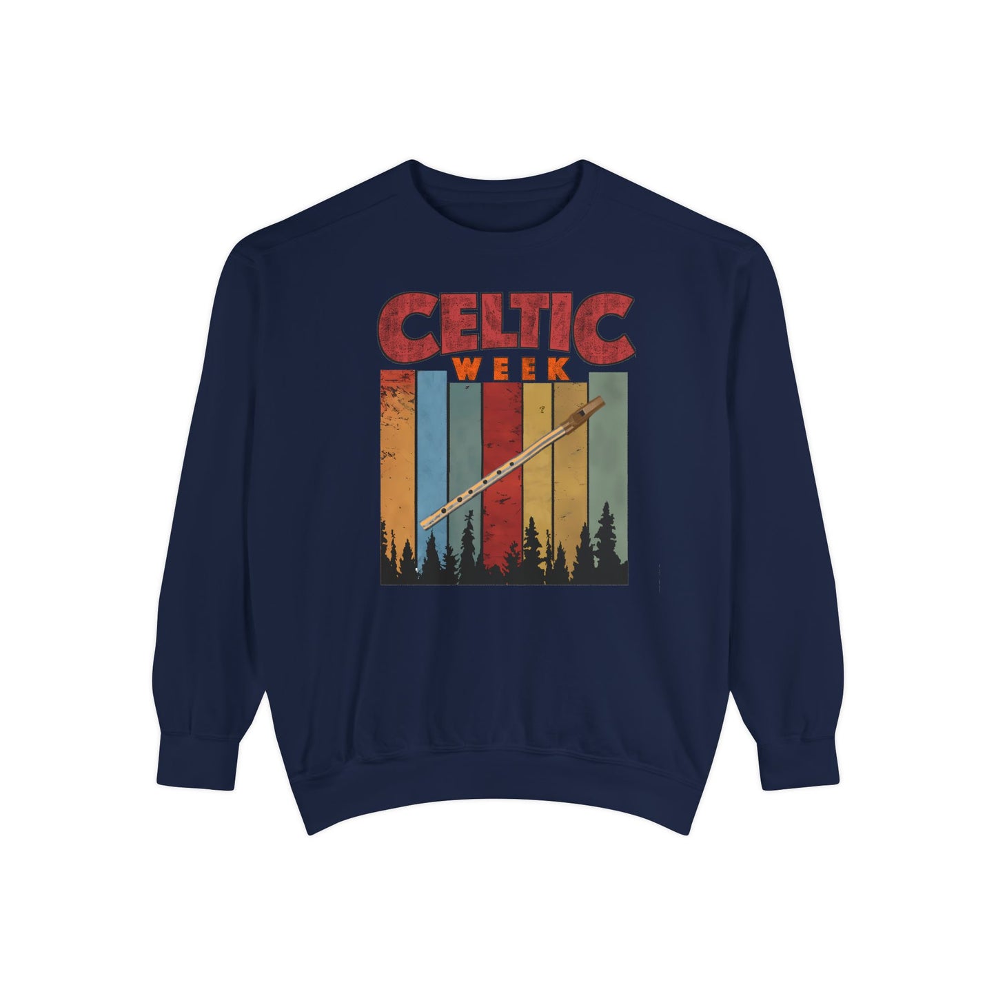 Celtic Week - Unisex Garment-Dyed Sweatshirt
