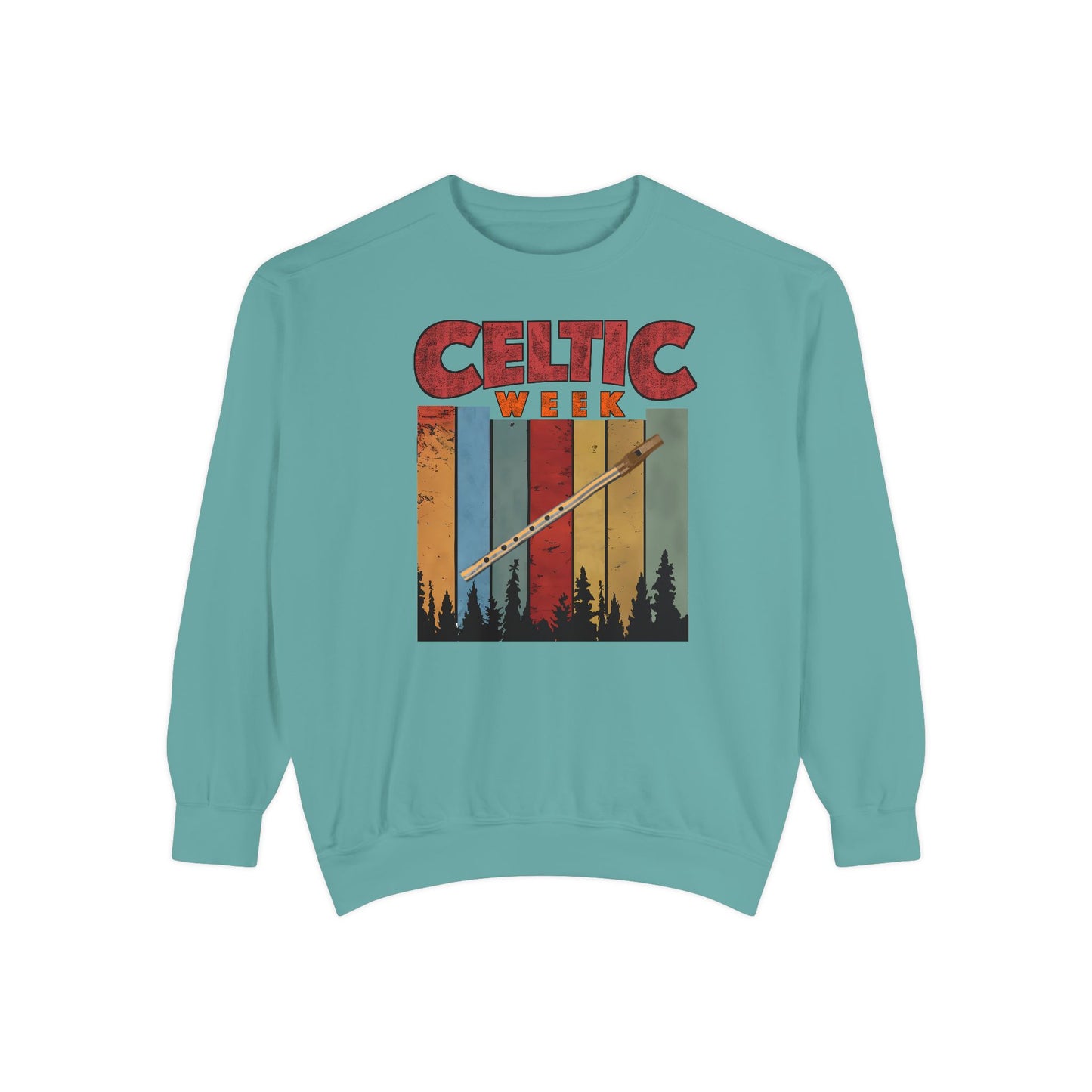 Celtic Week - Unisex Garment-Dyed Sweatshirt