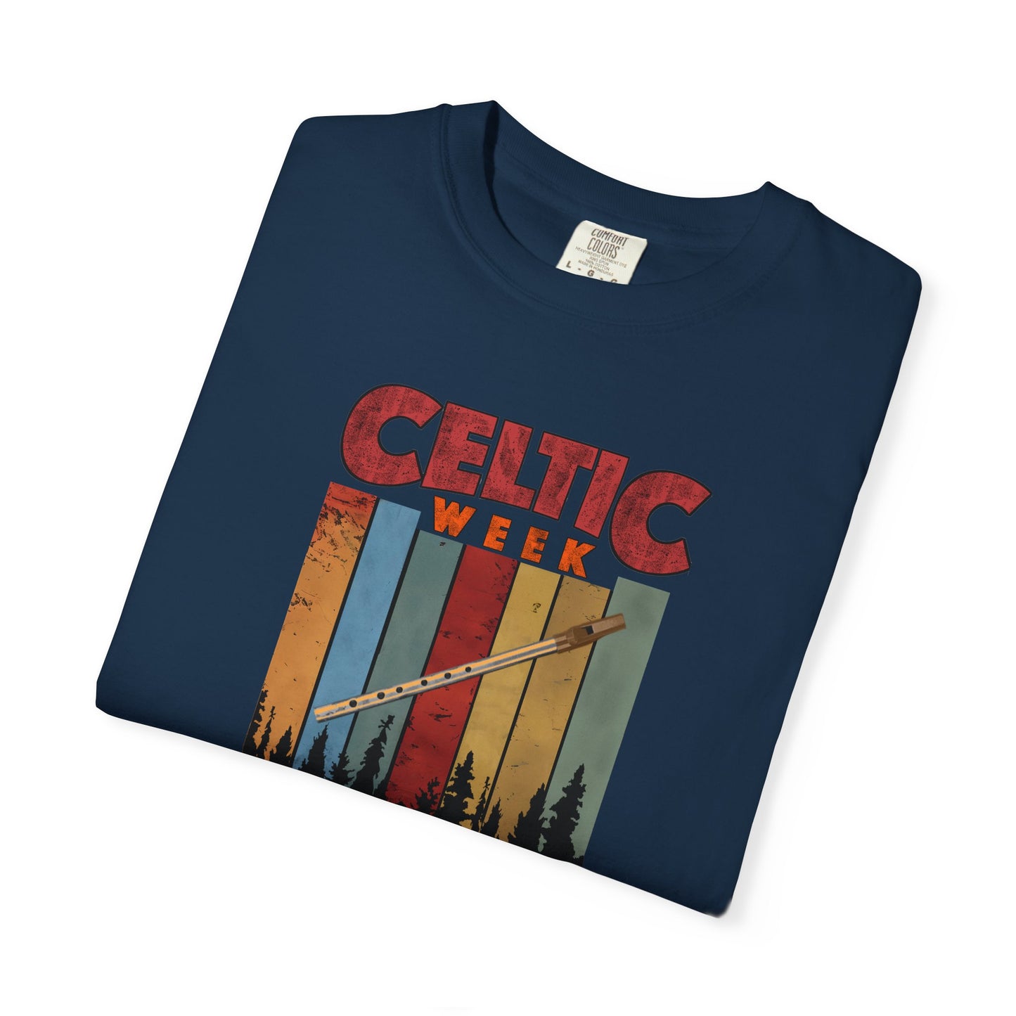 Celtic Week Unisex T-shirt w/ Tin Whistle