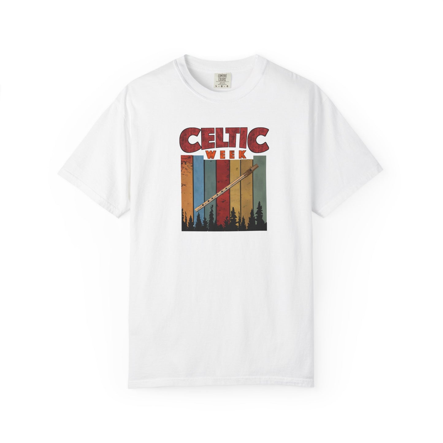 Celtic Week Unisex T-shirt w/ Tin Whistle