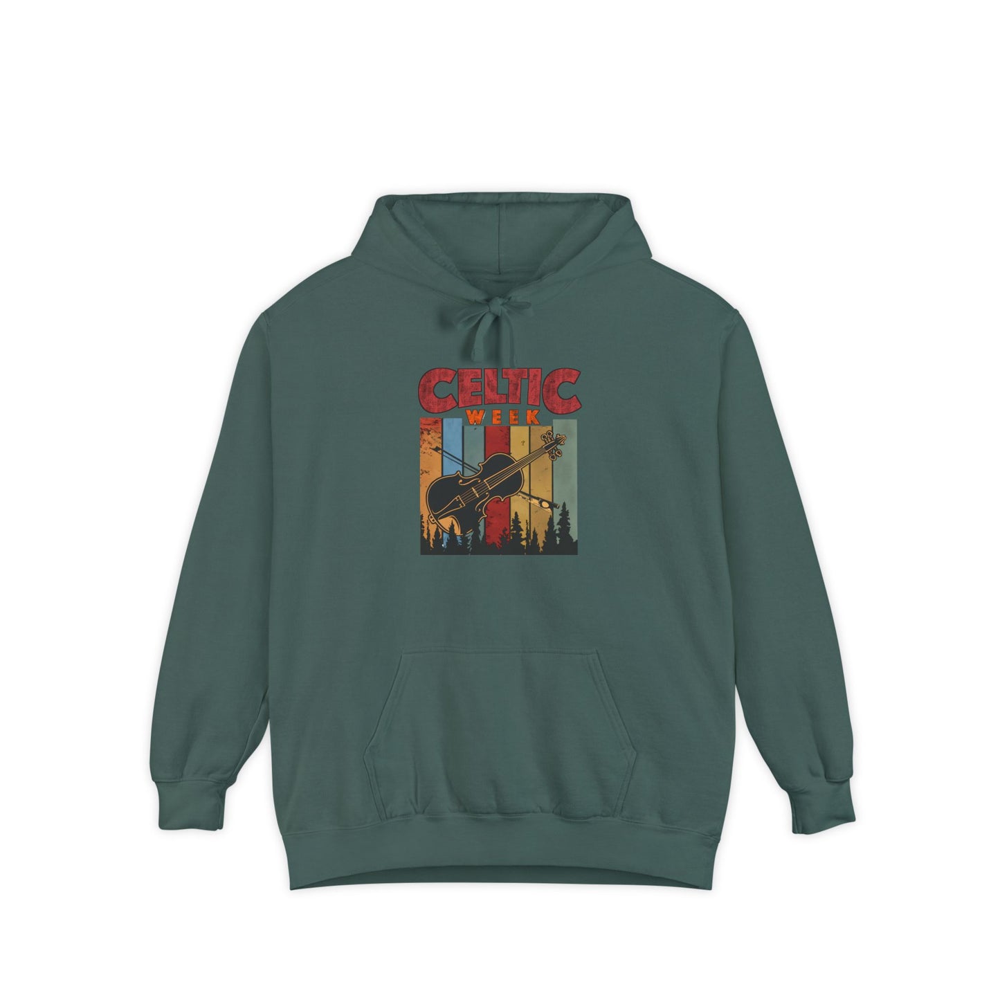 Celtic Week - Unisex Garment-Dyed Hoodie