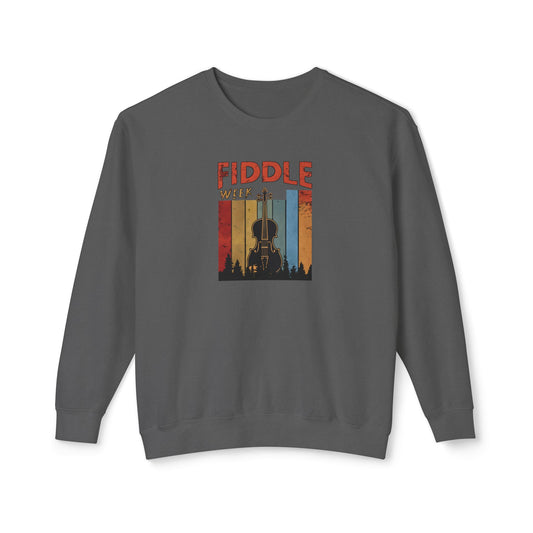 Fiddle Week Unisex Lightweight Crewneck Sweatshirt