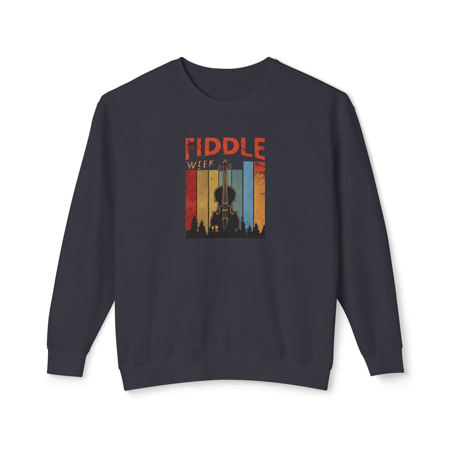 Fiddle Week Unisex Lightweight Crewneck Sweatshirt