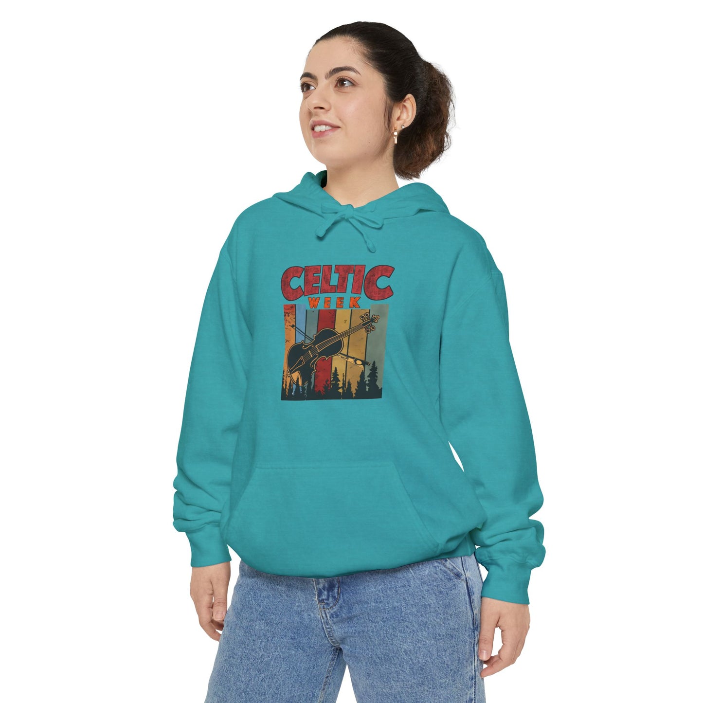 Celtic Week - Unisex Garment-Dyed Hoodie