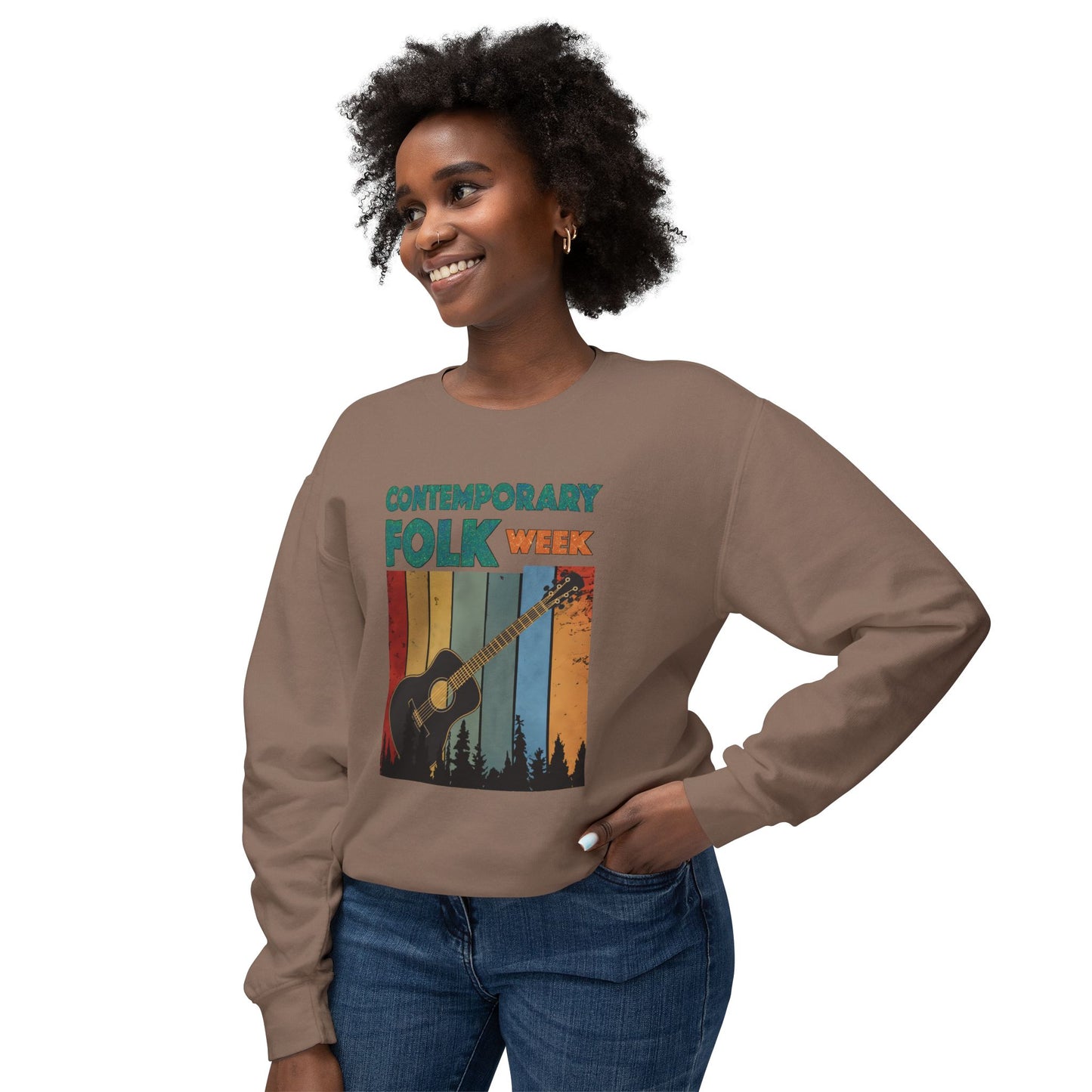Contemporary Folk  Week -  Unisex Pullover Crewneck Sweatshirt
