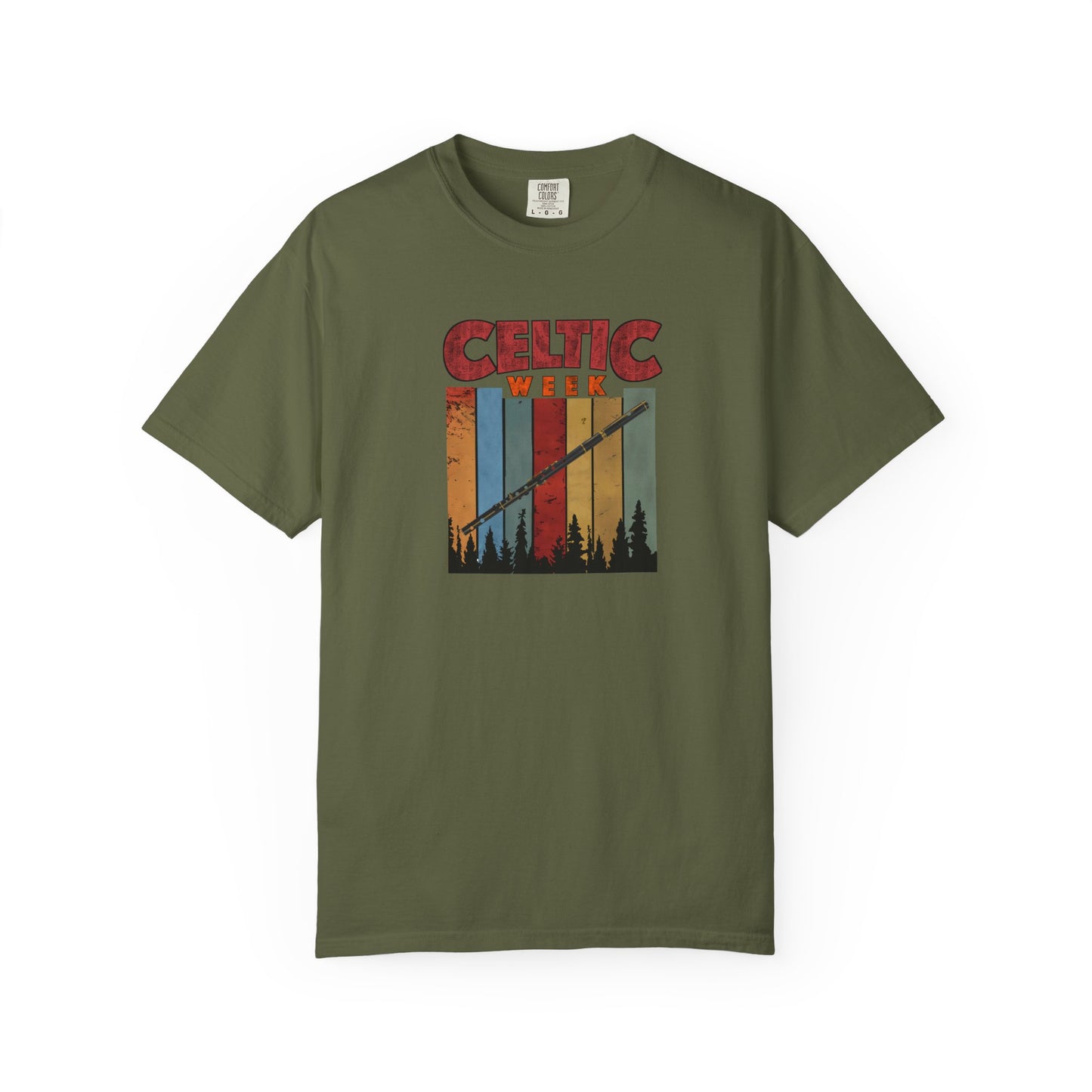 Celtic Week Unisex T-shirt w/ Flute