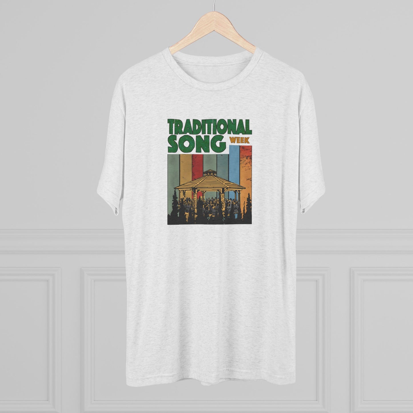 Traditional Song Week Unisex Tri-Blend Crew Tee