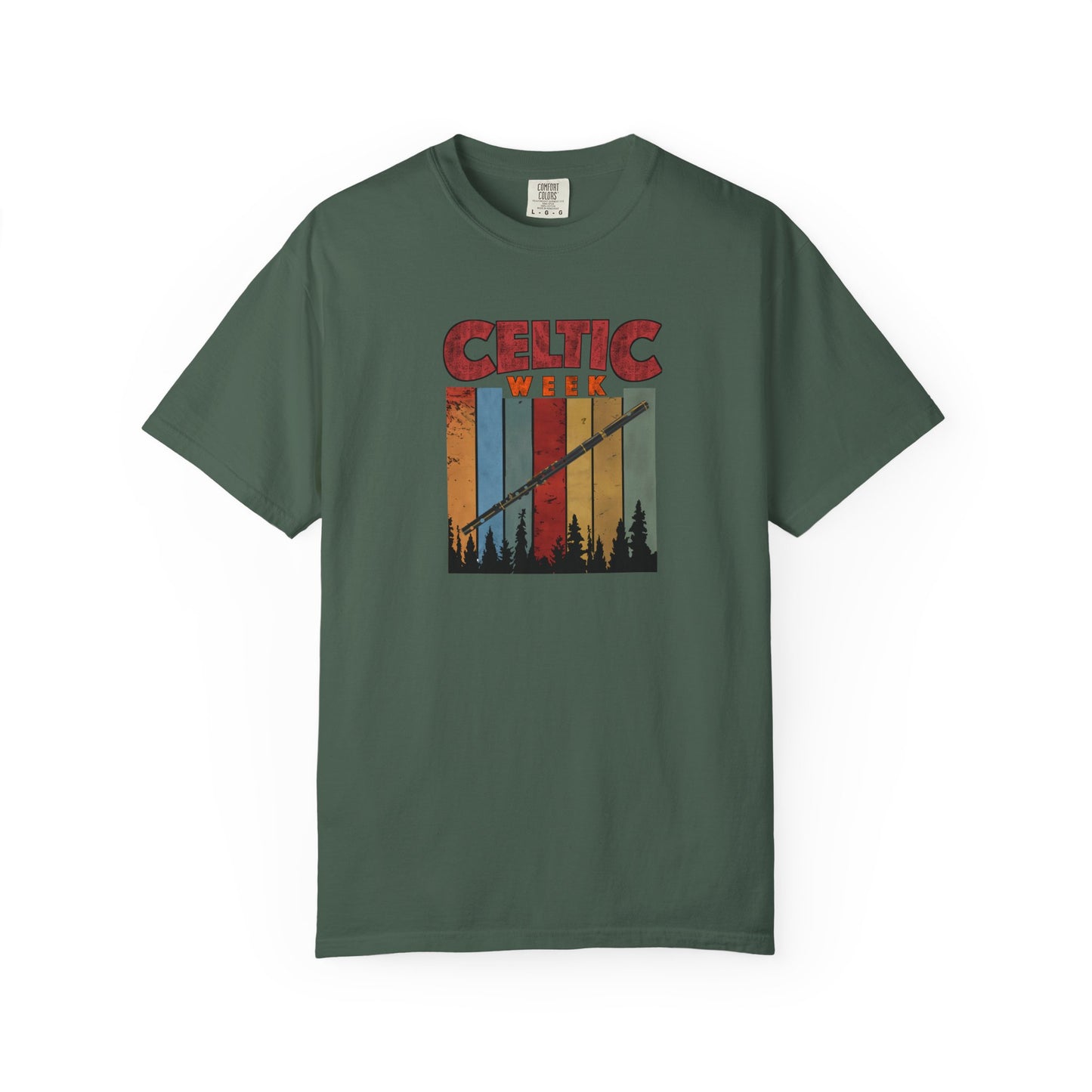 Celtic Week Unisex T-shirt w/ Flute