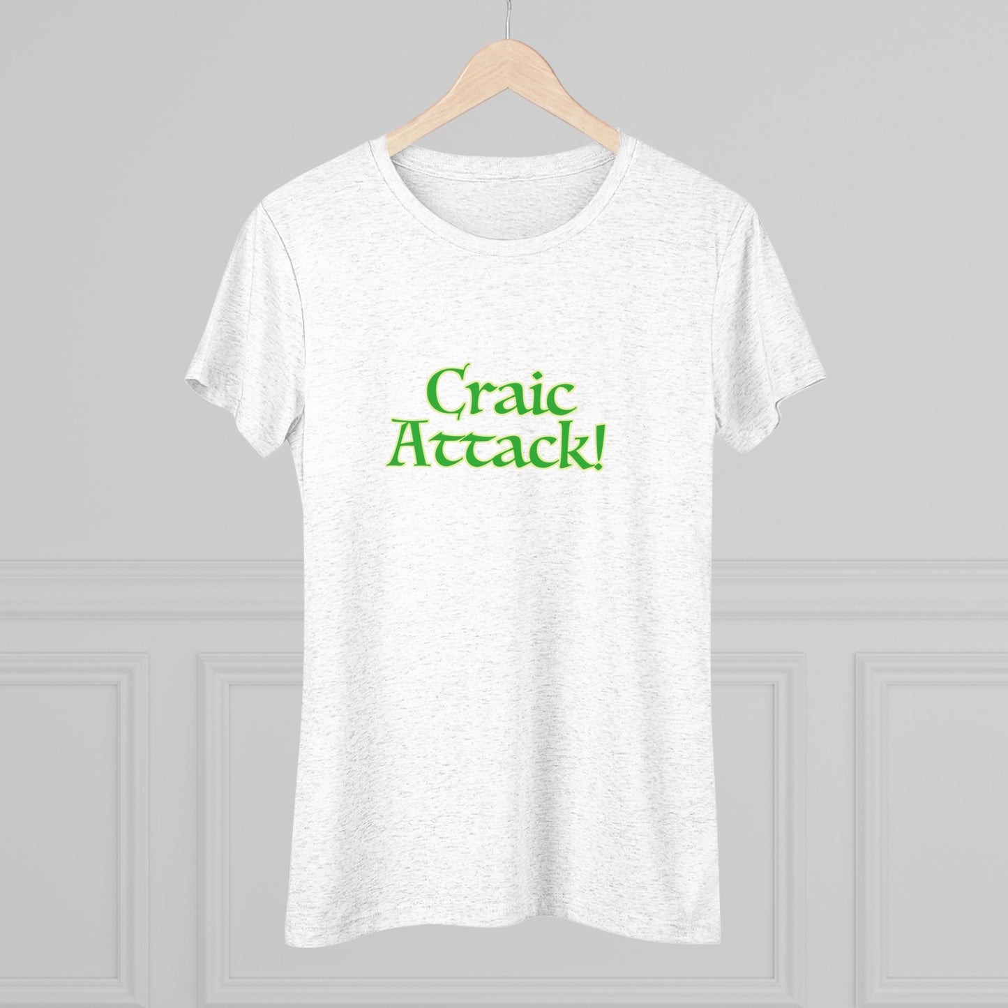 Craic Attack! Women's Triblend Tee