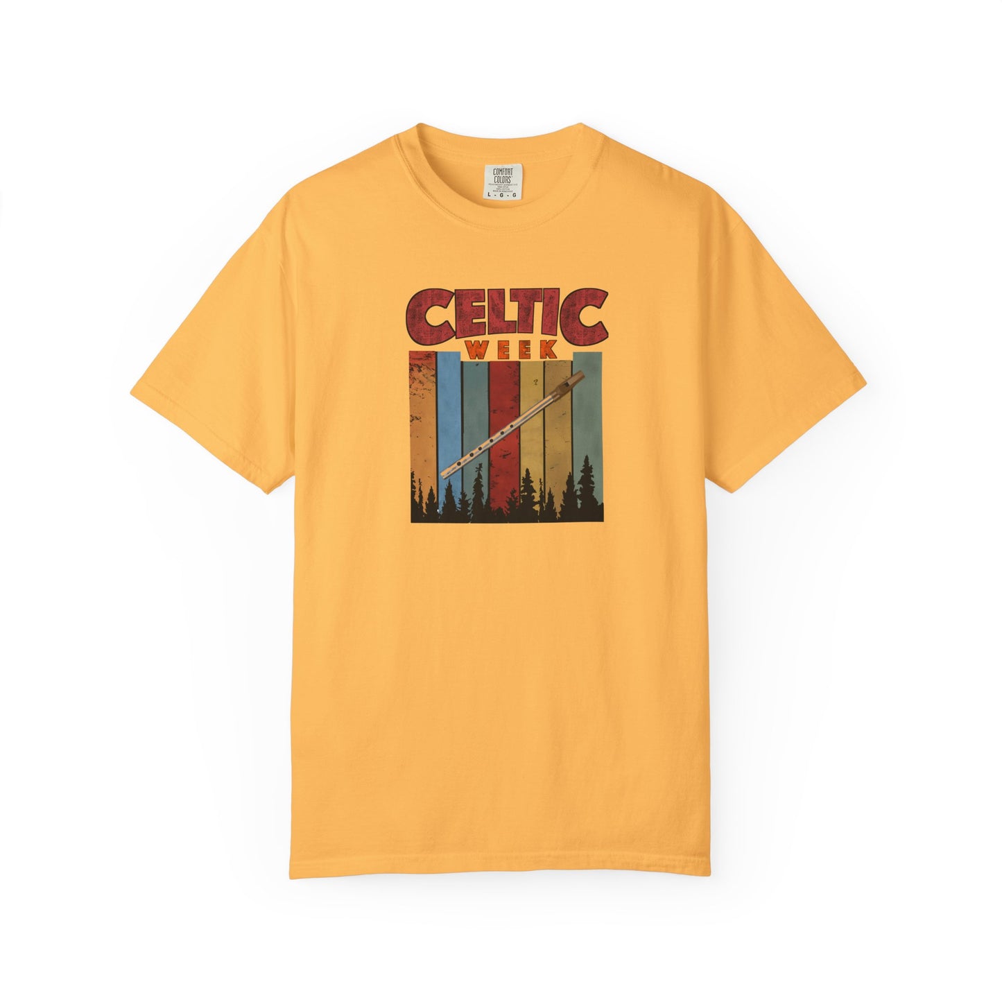 Celtic Week Unisex T-shirt w/ Tin Whistle