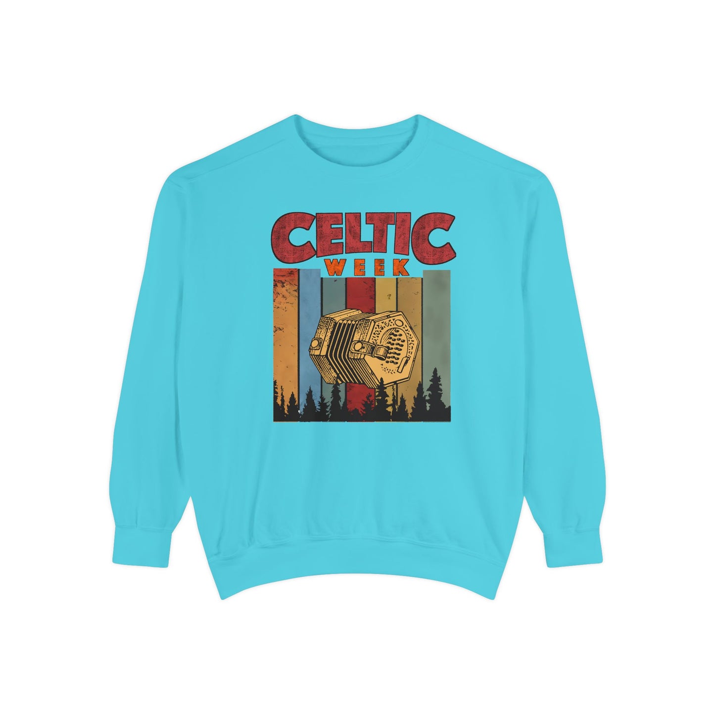 Celtic Week - Unisex Garment-Dyed Sweatshirt