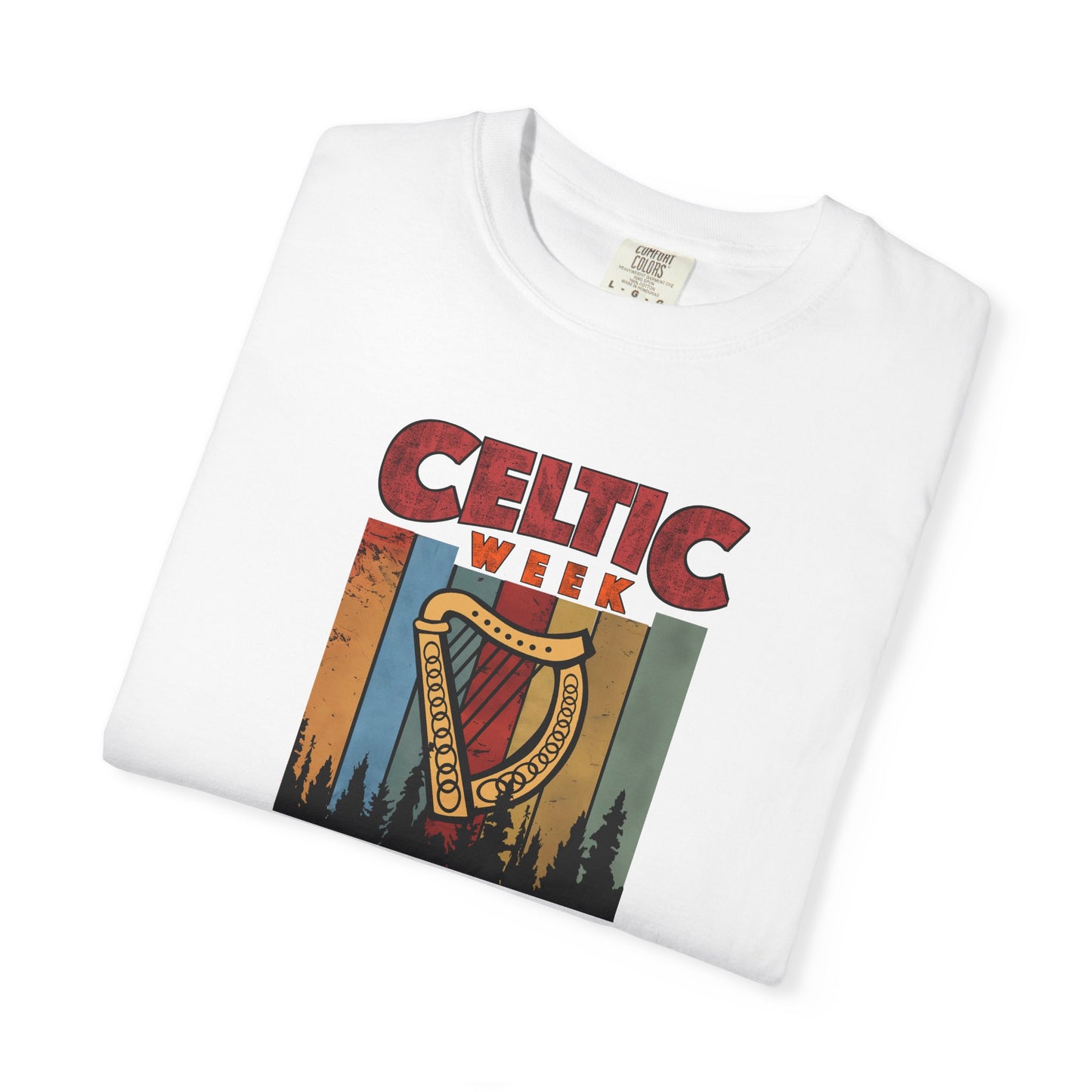 Celtic Week Unisex T-shirt w/ Harp