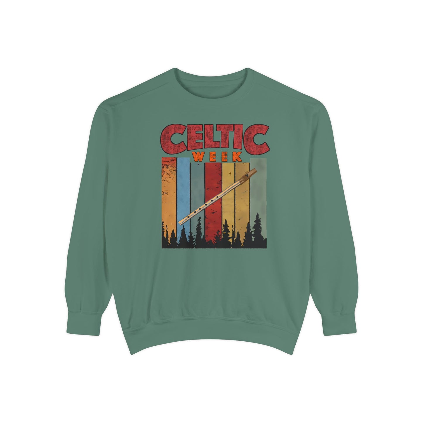 Celtic Week - Unisex Garment-Dyed Sweatshirt