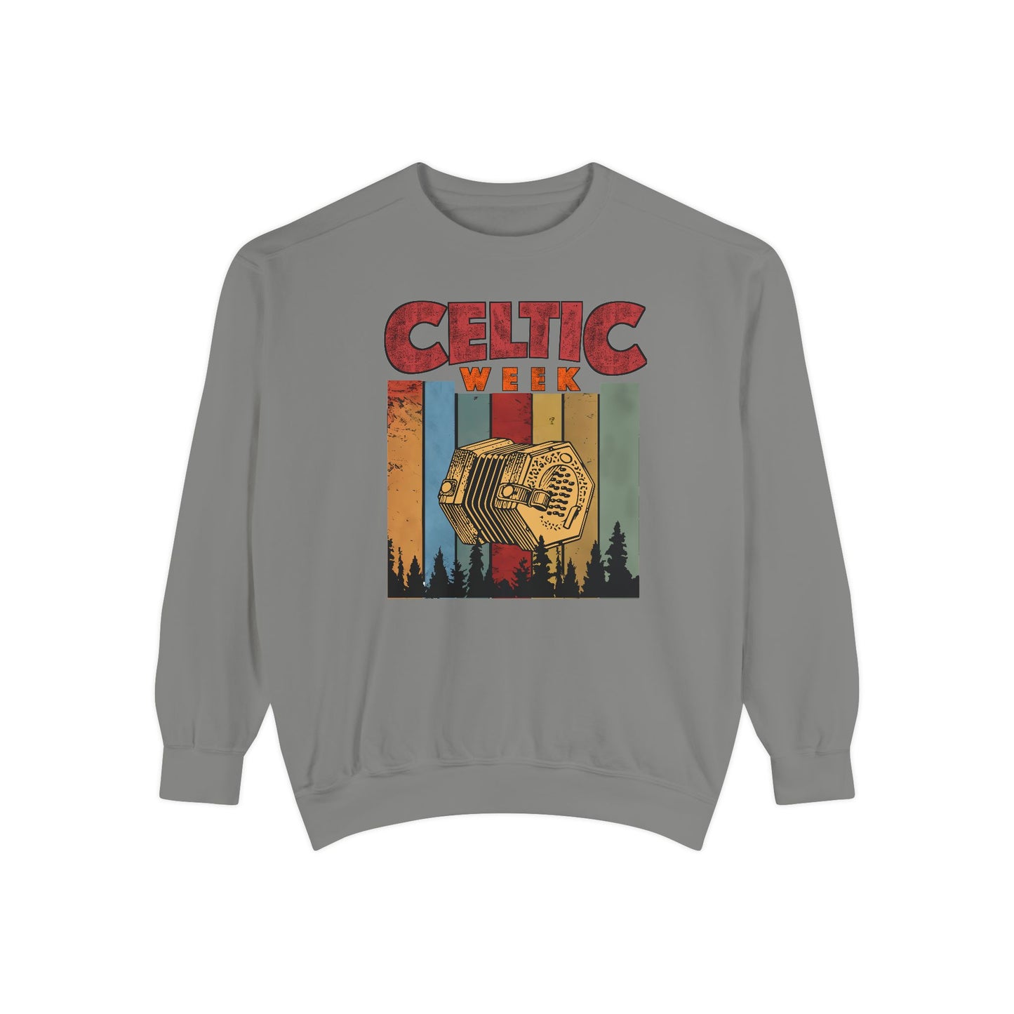 Celtic Week - Unisex Garment-Dyed Sweatshirt
