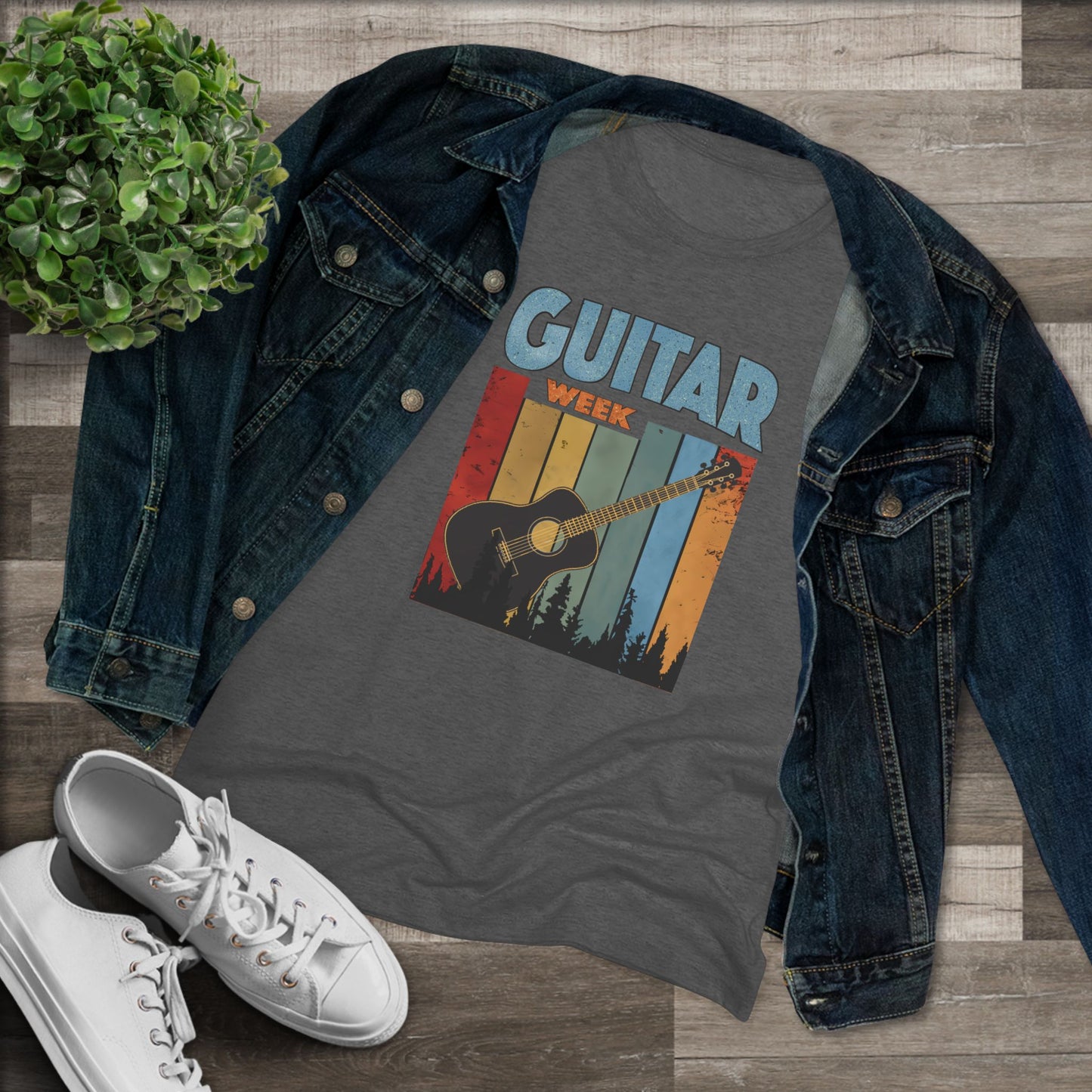Guitar Week -  Women's Triblend Tee