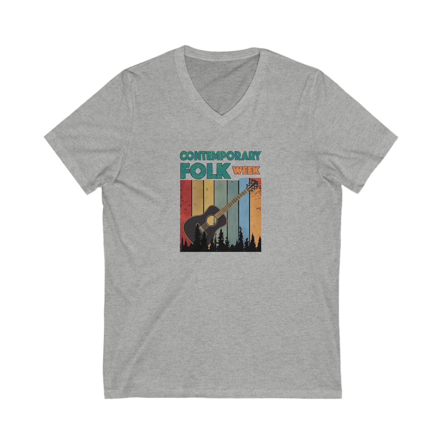 Contemporary Folk Week - V-Neck Tee