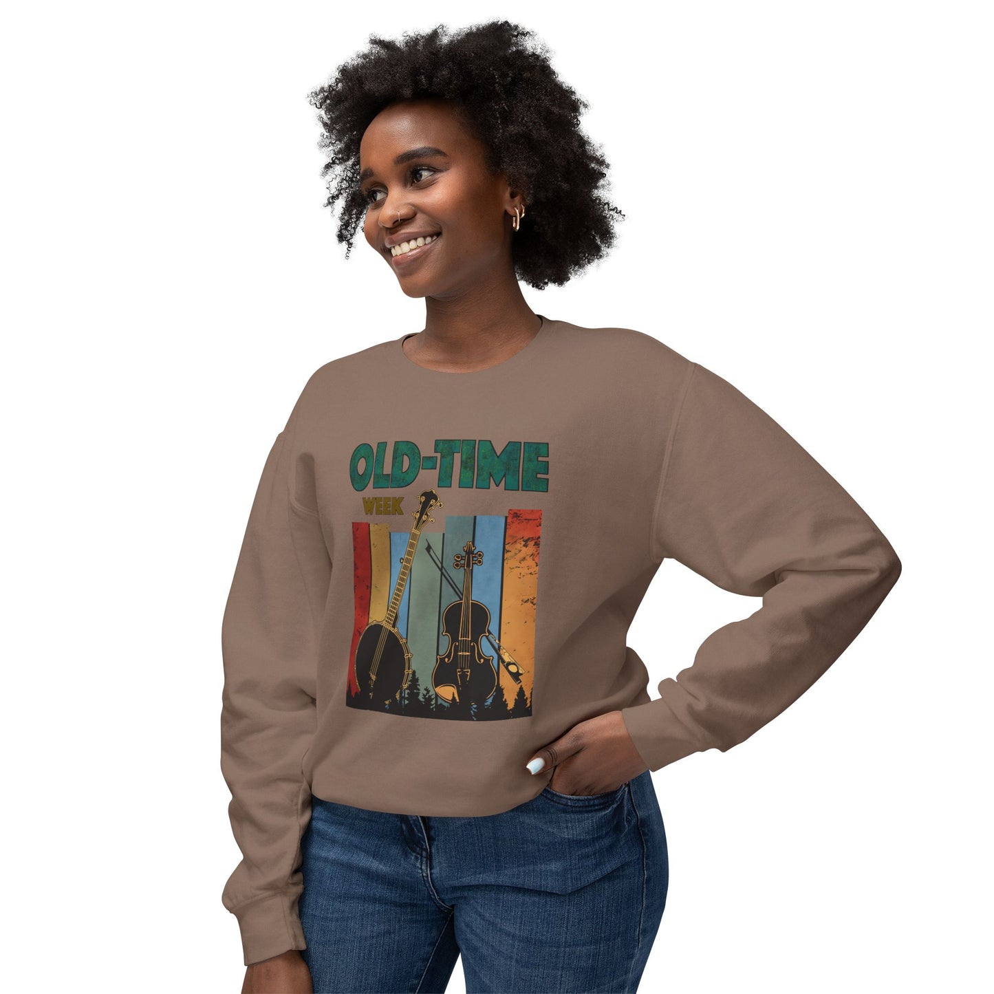 Old Time Week - Unisex Lightweight Crewneck Sweatshirt