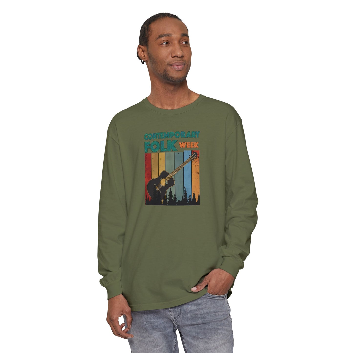 Contemporary Folk Week Long Sleeve Tee