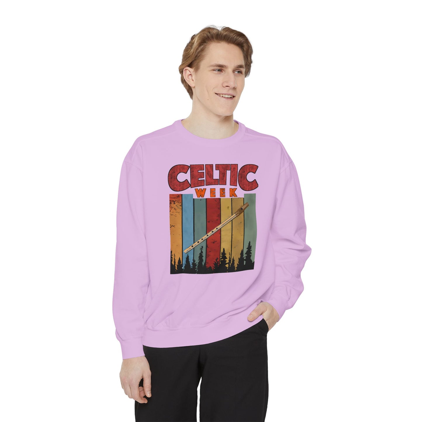 Celtic Week - Unisex Garment-Dyed Sweatshirt