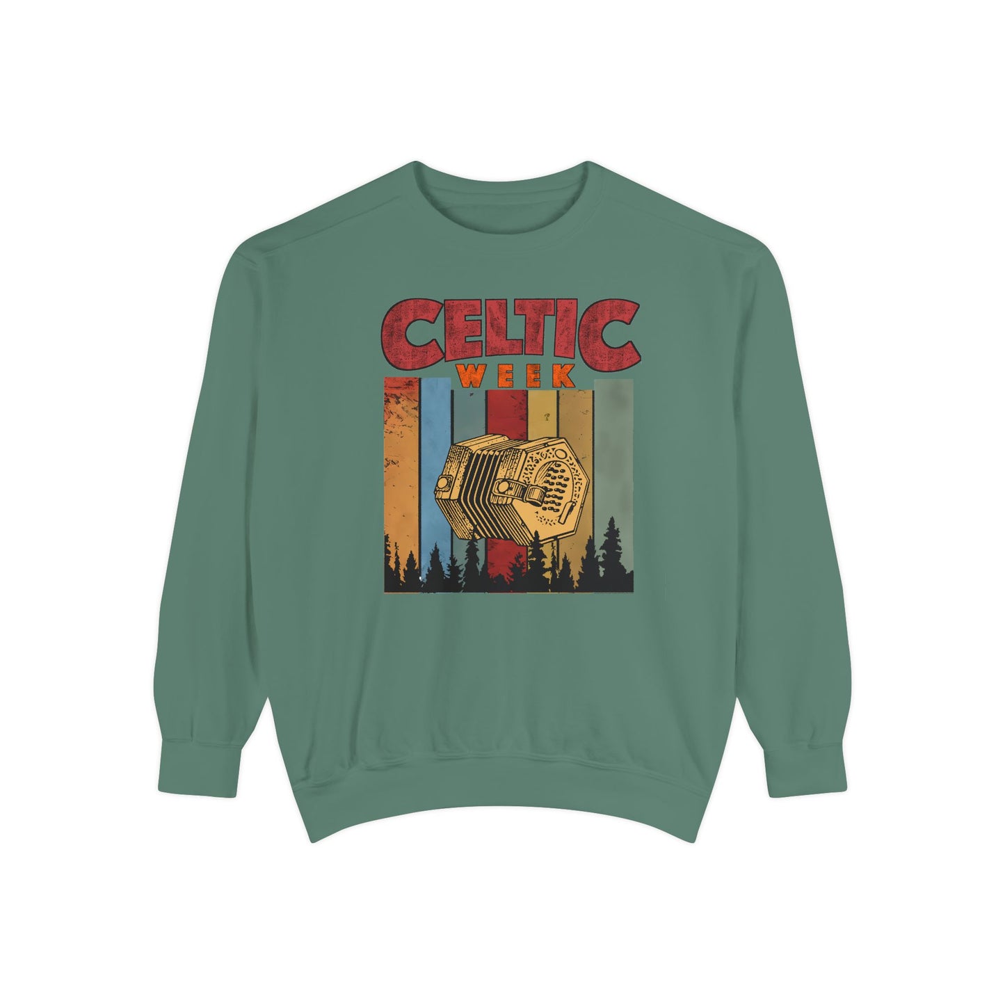 Celtic Week - Unisex Garment-Dyed Sweatshirt