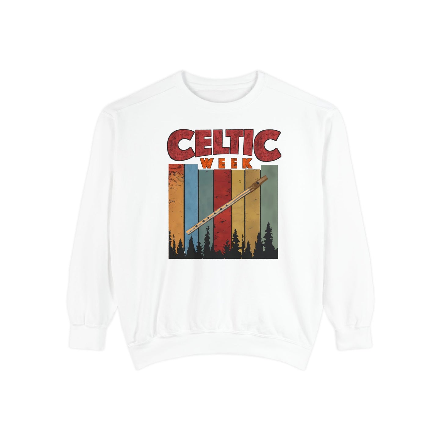 Celtic Week - Unisex Garment-Dyed Sweatshirt