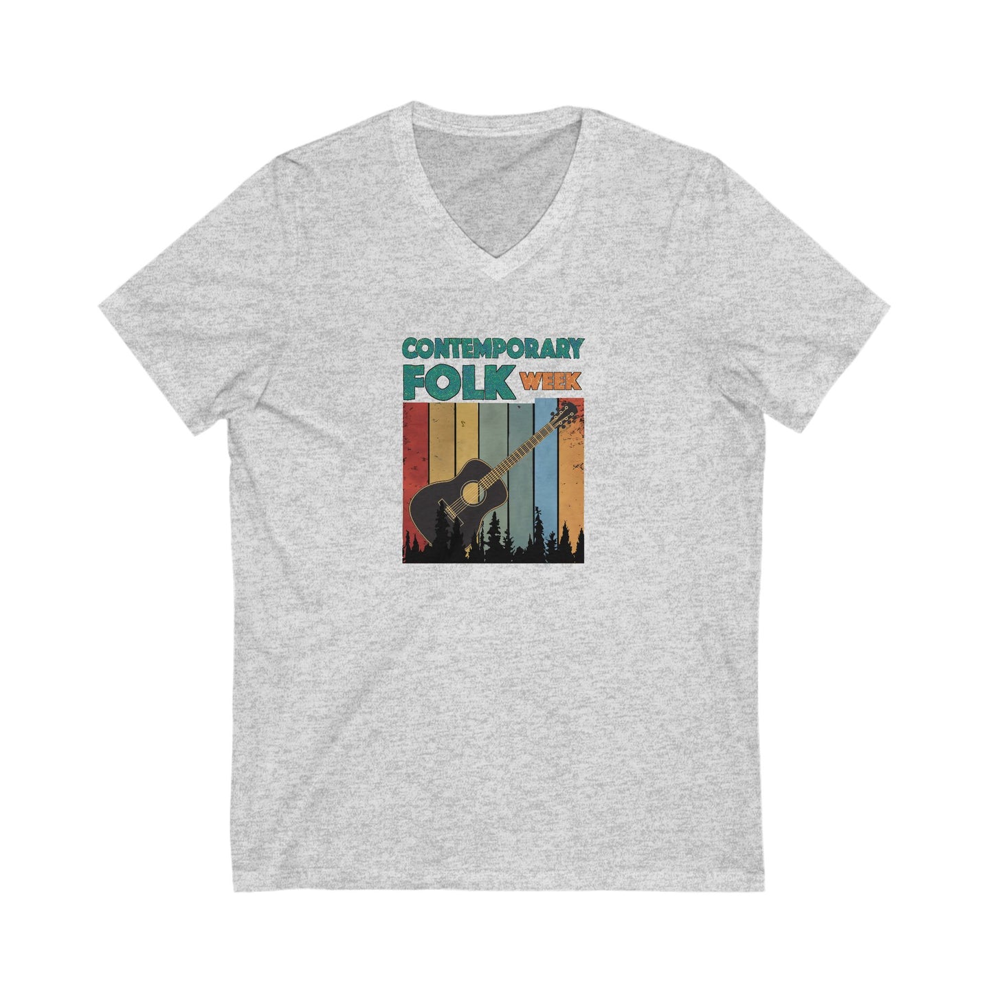 Contemporary Folk Week - V-Neck Tee